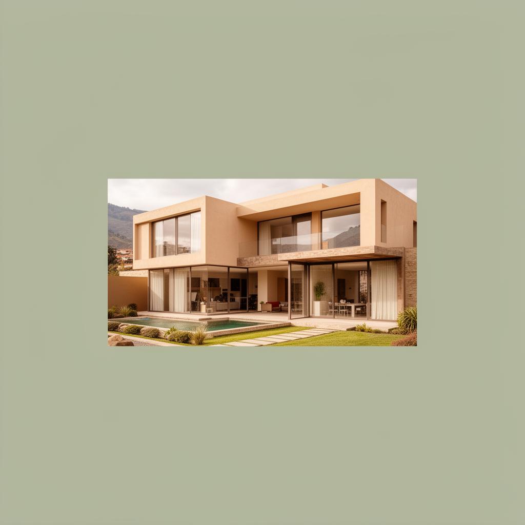 Casa moderna de lujo en Cuenca con grandes ventanales y jardín